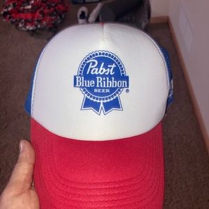 Pabst beer trucker hat
